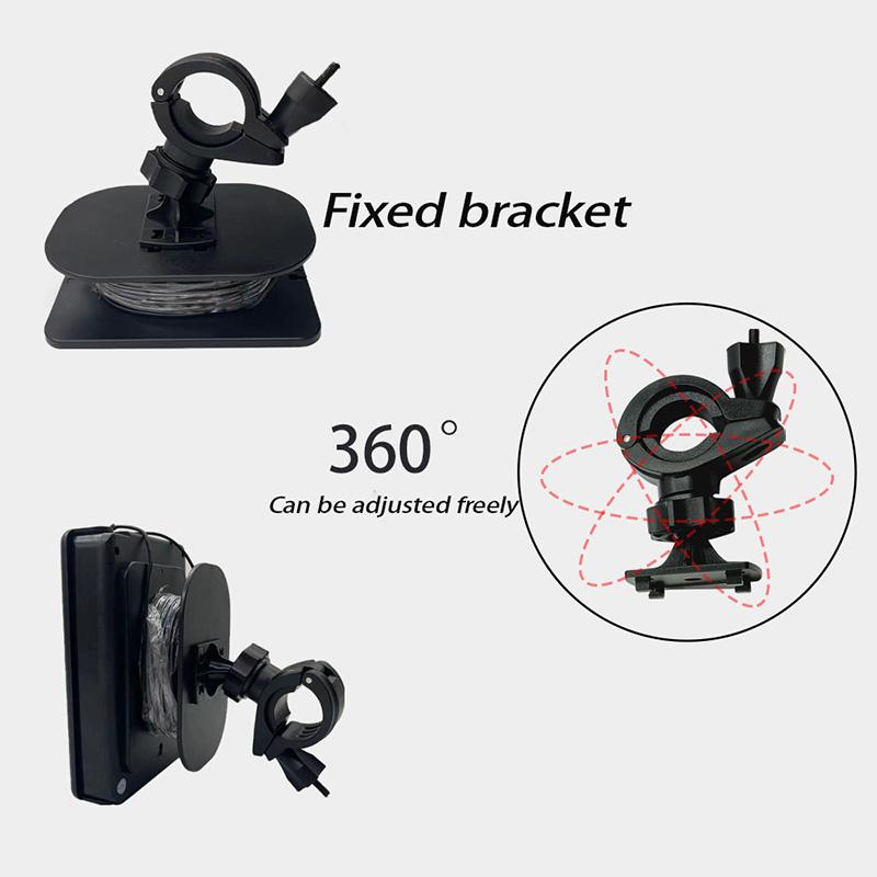 Рыболокатор 5,0-дюймовый ЖК-дисплей IPS Подводная визуальная рыбалка 4K камера lP68 Водонепроницаемая ночное видение