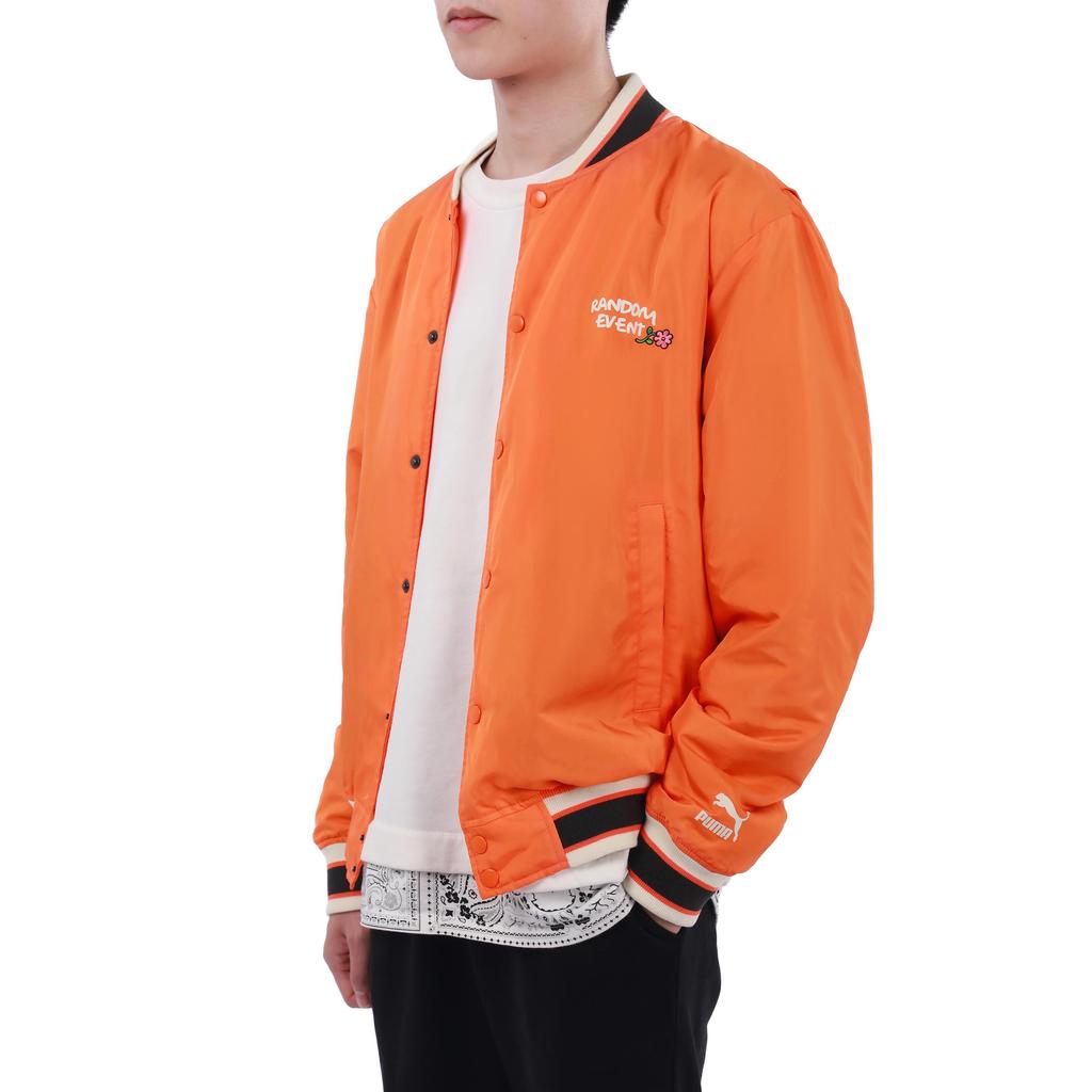 Puma X Randomevent Co-Branded Sports Casual Woven Jacket Men Jackets Orange-Red 59666140