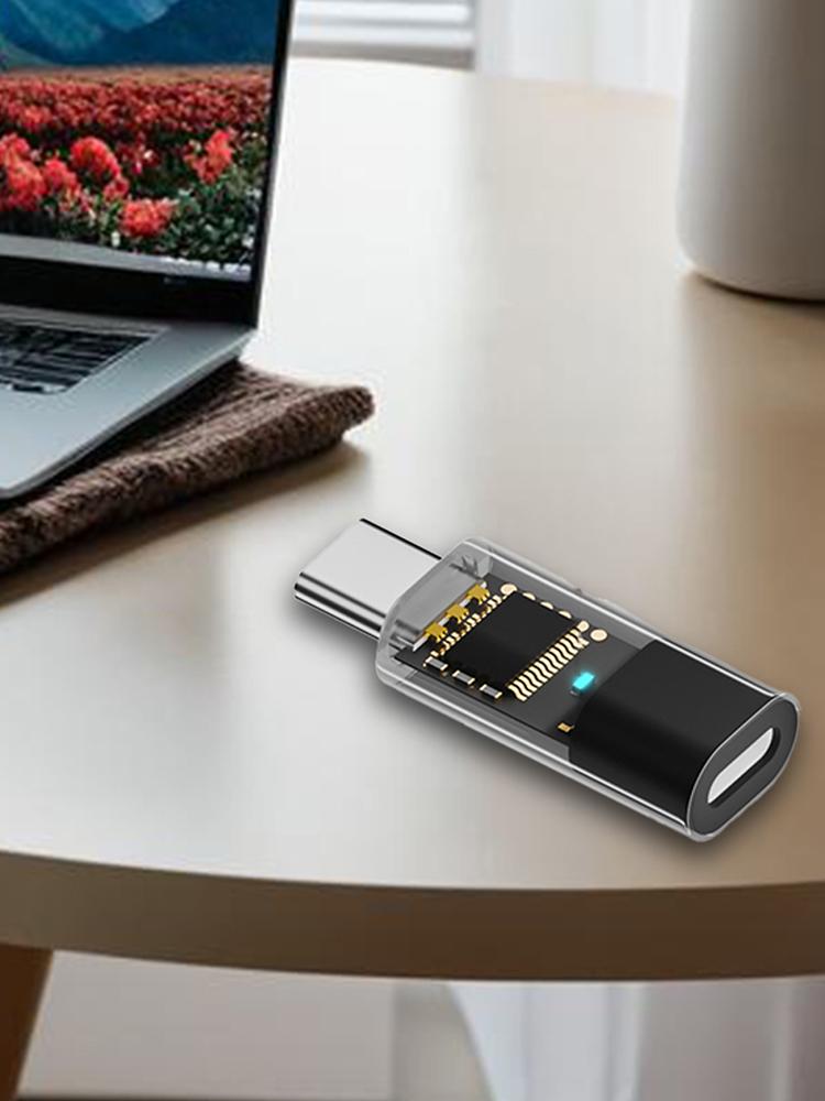 Ligting To Type-C Connecter Adapter for Apple Pencil 1st Generation Bluetooth-Compatible Ligting To Type C Charging Adapter