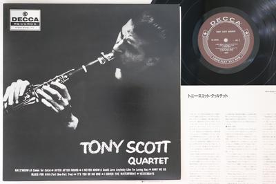LP Пластинка ТОНИ СКОТТ - Квартет Тони Скотта EQJP10 DECCA 1991 Япония Джаз Б/У