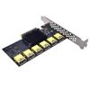 Многопортовый USB 3.0 адаптер-расширитель PCI-E (От 1 до 2, 4, 5 или 6 портов)