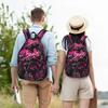 Модный рюкзак Dragon Ball Majin Buu Розовый Аниме Mochilas Классический Прочный Наплечный Рюкзак для улицы