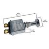 2 Pcs Heavy Duty Push-Pull Switch On/Off 75 AMP 6-28V D.C.