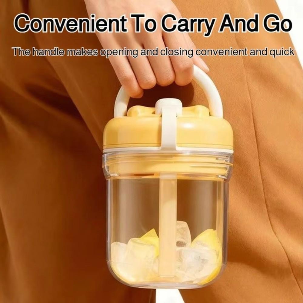 Ice Cube Tray Ice Mold Water Bottle Portable Travel Ice Cup Ice Making Cup Outdoor Daily Drinking
