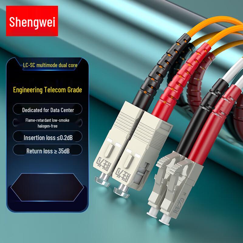 Shengwei Multimode Duplex Fiber Optic Patch Cable