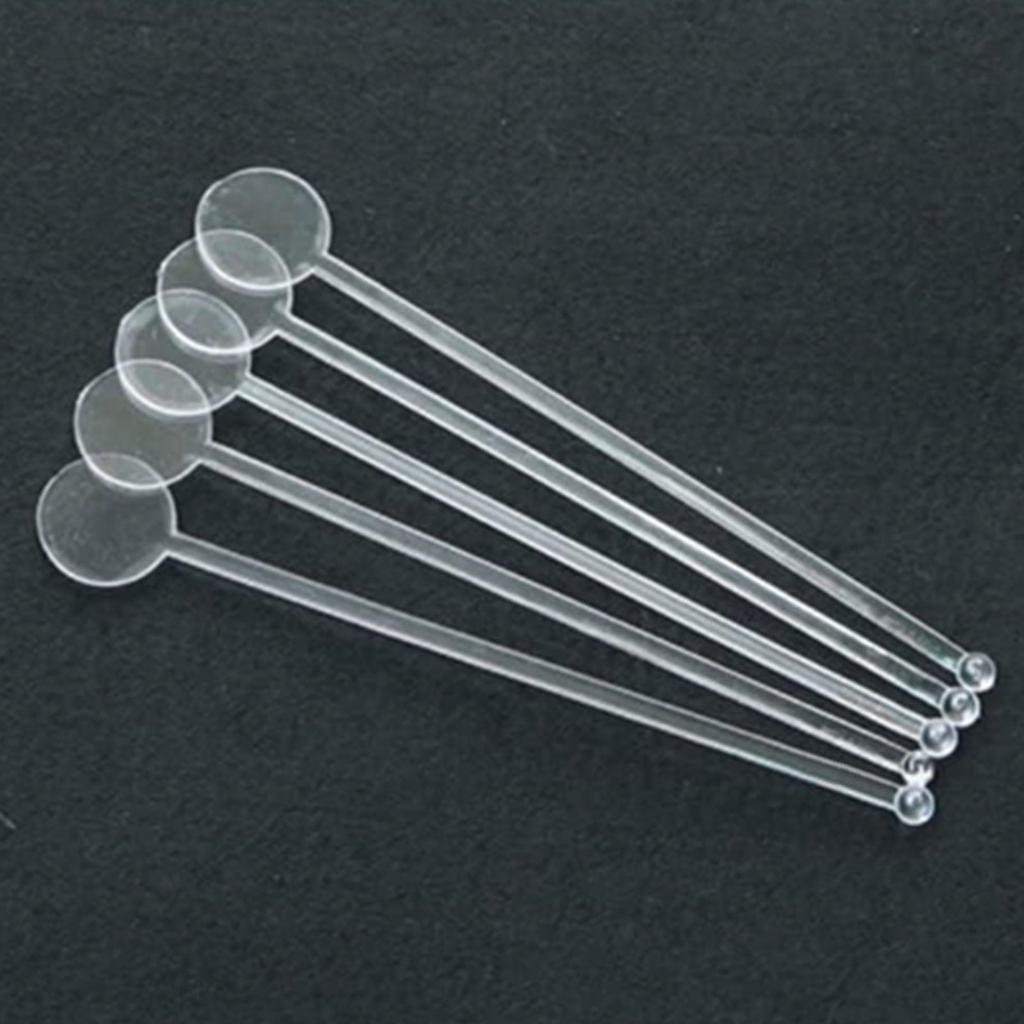 100 шт. прозрачные палочки для перемешивания, пластиковые мешалки для кофе и напитков, коктейльные свизл-стики для барной посуды и использования на вечеринках