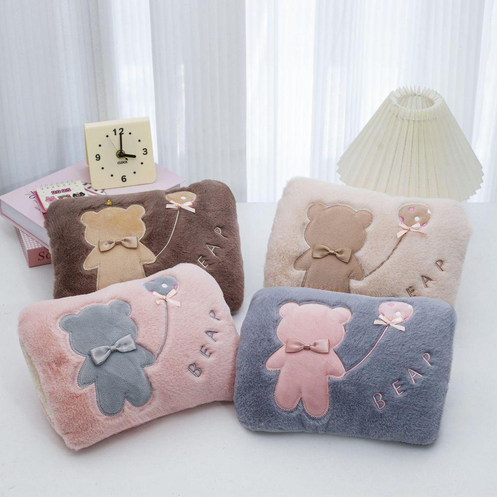 Автоматическая электрическая плюшевая мультяшная грелка для рук с безопасным отключением