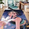 1pc KPop Demon Hunters ZOEY1 Design Area Rug - Non-Slip, Soft & Cozy Floor Mat for Living Room, Bedroom, Office - Indoor/Outdoor Decorative Carpet