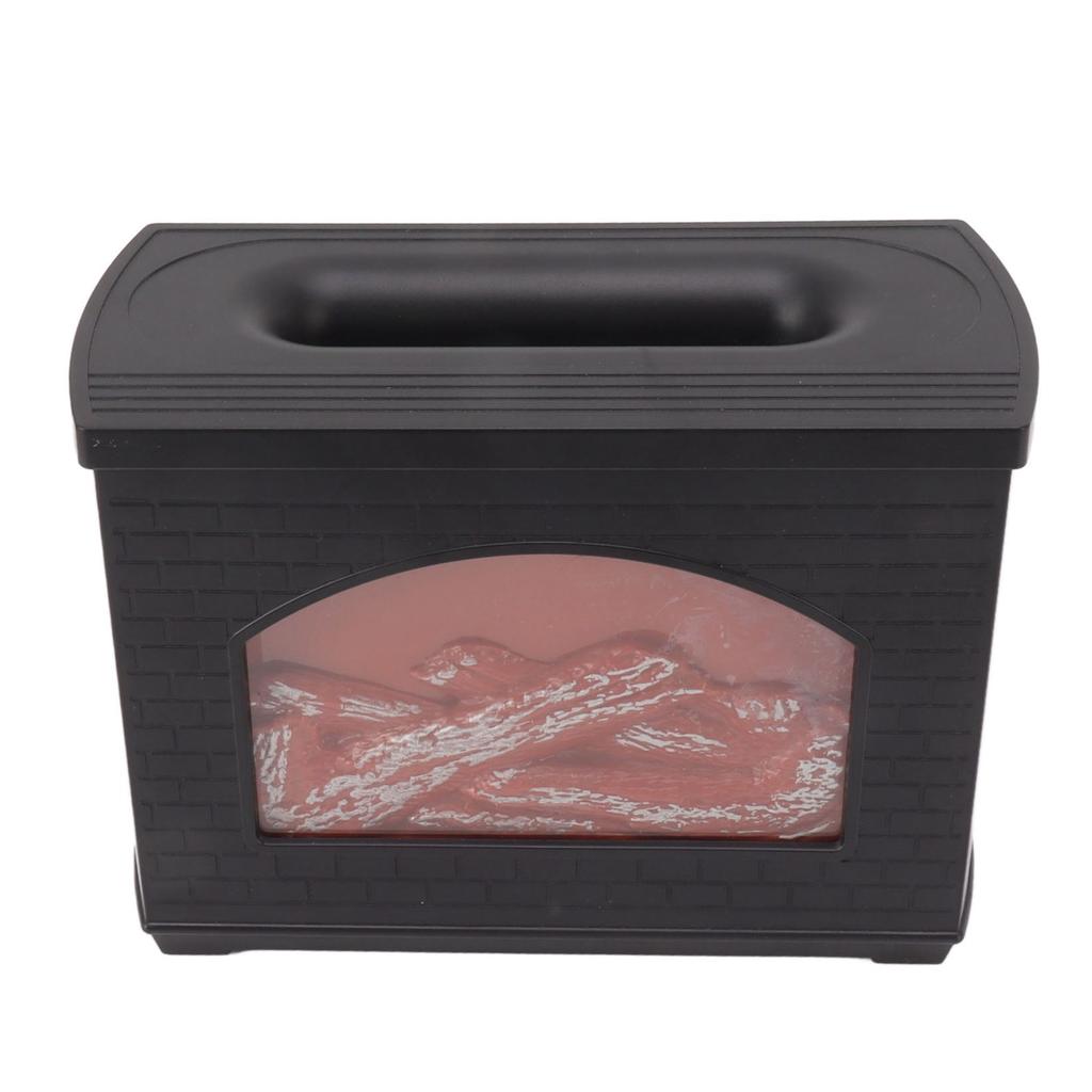 Черный 270 мл каминный диффузор пламени без BPA настольный эфирное масло диффузор увлажнитель тумана 7.5 Вт 5 В