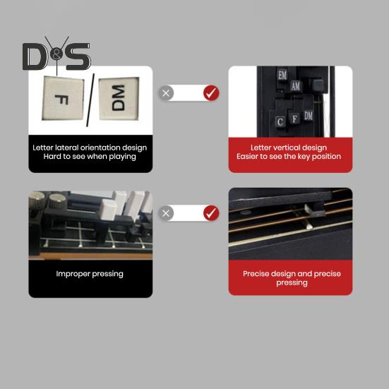 Guitar Aid Chords Trainer Guitar Assisted Tool Система обучения для начинающих, взрослых и подростков Гитарные аккорды Аксессуары для практики Aid