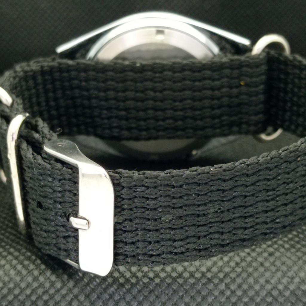 ВОССТАНОВЛЕННЫЕ ВИНТАЖНЫЕ МУЖСКИЕ ЧАСЫ SEIKO 5 AUTOMATIC 7009A ИЗ ЯПОНИИ, ЧЕРНЫЕ 598-a313081-2