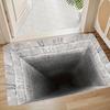 Retro 3D Visual Diatomaceous Earth Bathroom Floor Mat - Entrance Hallway Doormat
