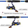 SOUGAYILANG Fsihing Rods and Reels ComboTravel Telescopic  Spinning Casting Rod with Spinning Reel Baitcasting Fishing Carrier Bag Fishing Line Lure