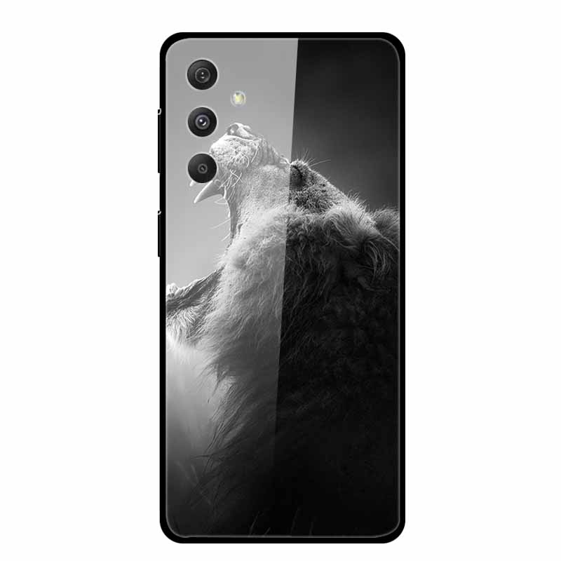 Glass Case For Samsung Galaxy A16 5G Phone Case Soft Bumper Tempered Glass Hard Back Cover For Samsung Galaxy M55 S25 Plus Case