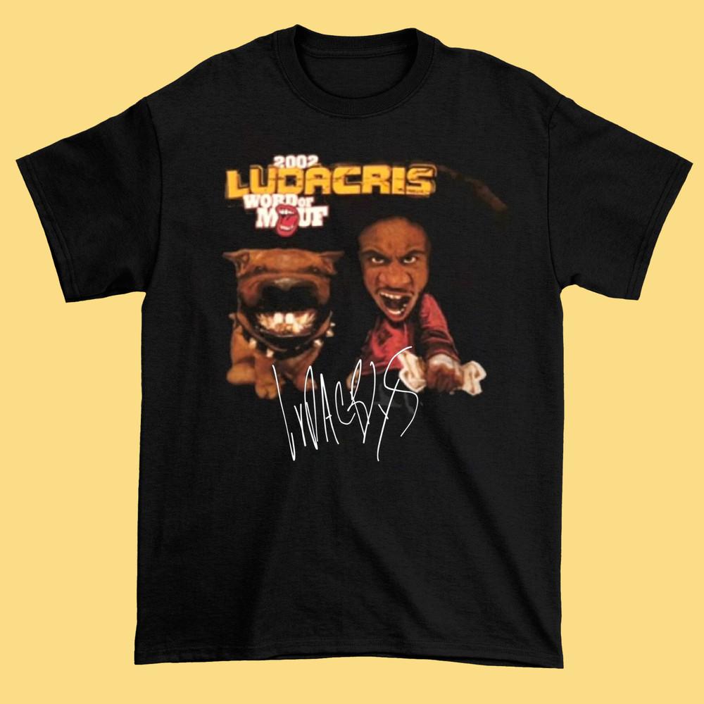 Ludacris Rap Black Cotton All Size Tee Shirt Gift Funny Unisex T-Shirt