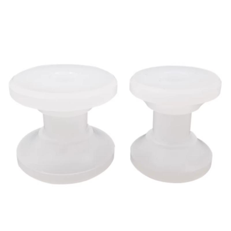 ISURE MARINE 2Pcs 18MM Transparent Bow Anchor Roller Replacement Wheels Bow Roller For Marines Boats Yachts Kayaks