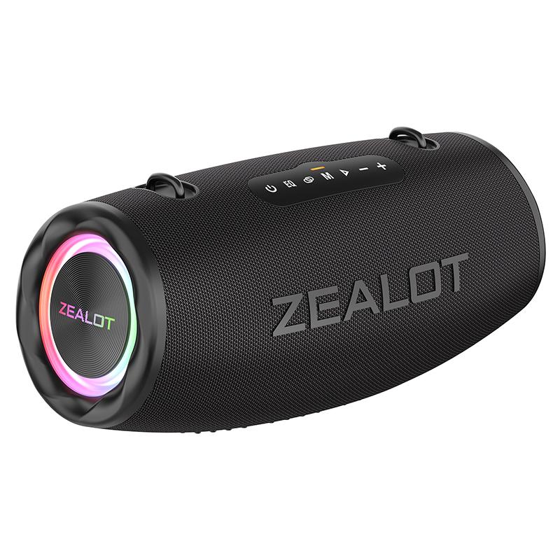China Manufacturer ZEALOT S87 High Quality 80W Portable Wireless Speaker Waterproof Speaker Party Speaker Outdoor
