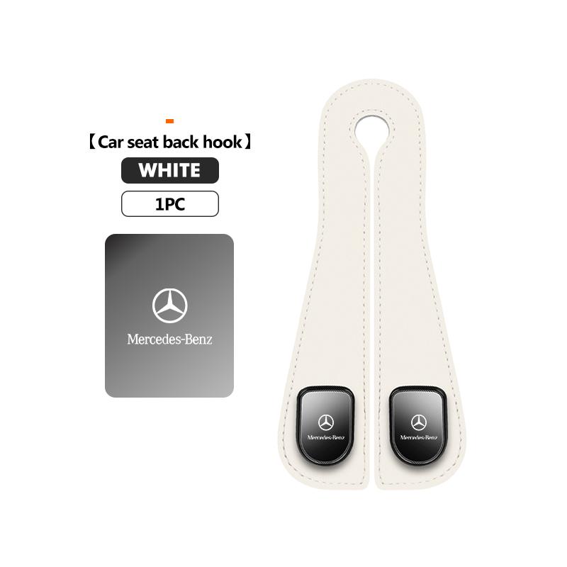 Car Headrest Hook Rear Seat Hanging Dual Hook Hanger Universal For Mercedes Benz AMG A C E S G Class W201 W210 W108 W204 W205 CLNOP1