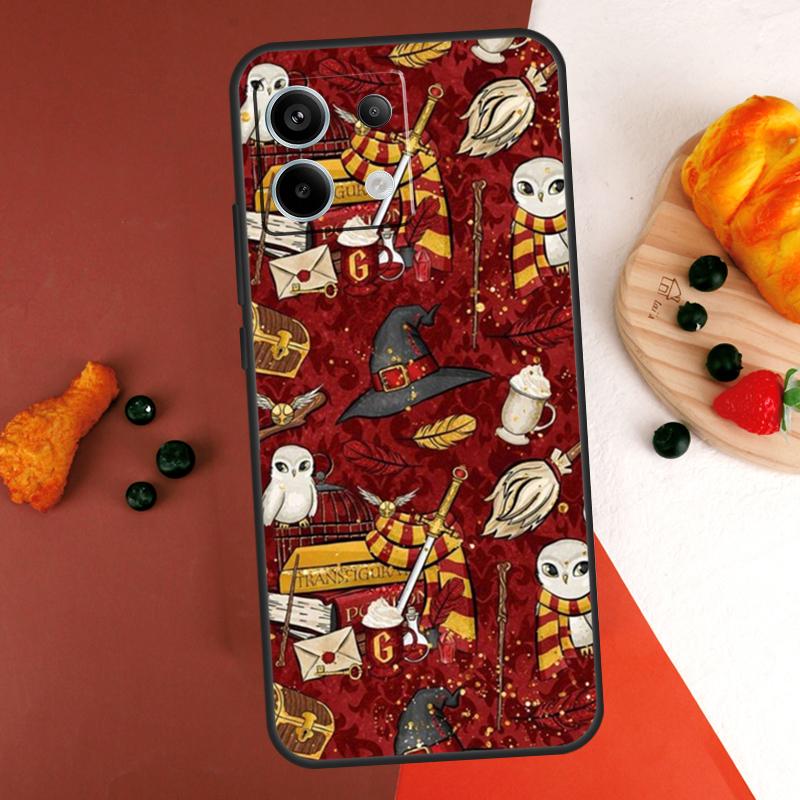 Чехол-коллаж с мультяшной совой для Xiaomi Redmi Note 14 9 10 11 12 13 Pro 9S 10S 11S 12S Redmi 13C 10C 12C 14C Чехол