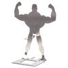 Stainless Steel Sausage Stands Reusable Portable Hot Dog Roasters Muscle Man Sausage Holder for Home Kitchen & Party Gifts