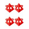 4/16Pcs Paint Pyramid Stand Stable Structure Compact Triangle Stands Painting Pyramid Rack Home Use