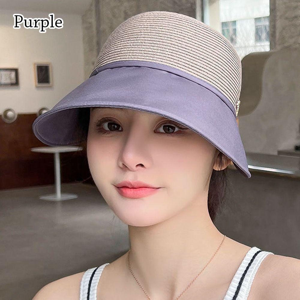 Летняя повседневная складная широкополая шляпа-ведро с защитой от ультрафиолета, пляжная кепка, кепка рыбака