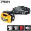 Outdoor Head Lamp COB LED Headlamp Flashlight 3 Mode Head Light Headlight Linterna Frontal Torch Fo