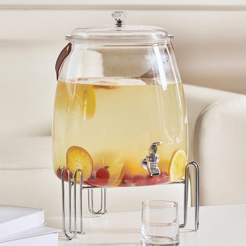 -free Drink Container Transparent Beverage Bucket with Lid -free Drink Holder for Team Building Events Lightweight Family