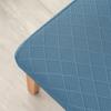 1pc Elastic Dust-proof Dining Chair Cover Solid Color Non-slip Seat Cushion Universal Simple Chair Slipcover for Hotel Banquet