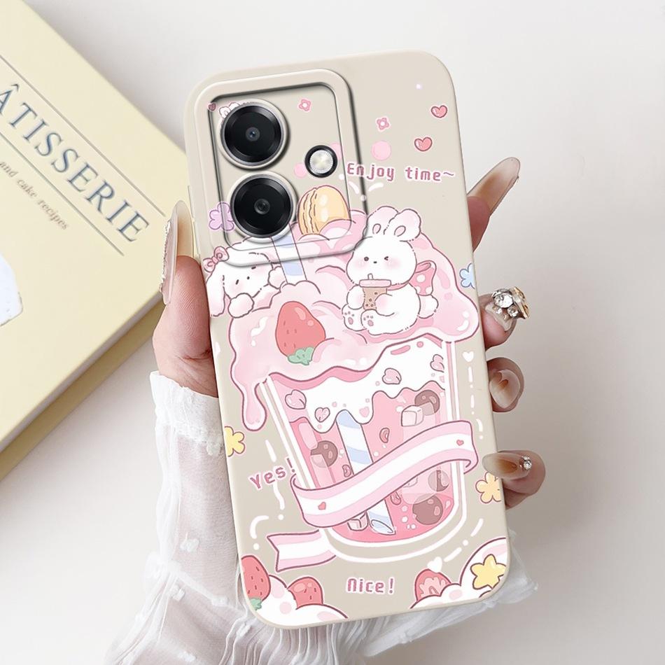 Для Oppo A3x A3 Pro Глобальный Милый Мультяшный Чехол-Животное Для Oppo A3 5G 4G A 3X A3Pro Желейный Силиконовый Ударопрочный Мягкий Чехол