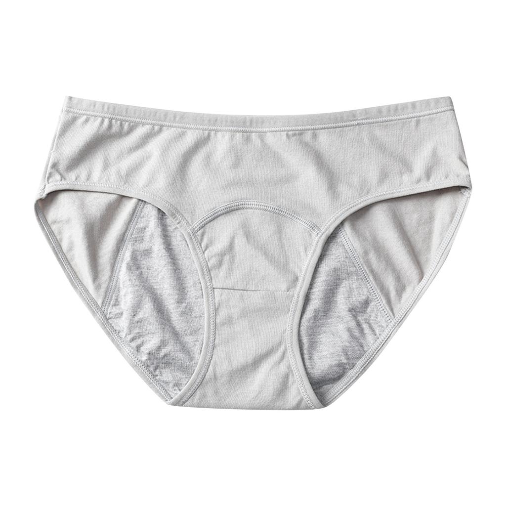 Women'S Menstrual Panties Mid-Waist Cotton Postpartum Women'S Panties Fully Covered Panties