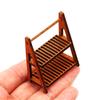 1:12 Dollhouse Miniature Bread Rack Cake Stand Food Storage Shelf Scene Decor