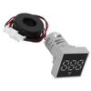 Digital Current Meter Matte Panel Ammeter Signal Indicator Light AC 220V AD16?22FSA
