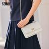 Стеганая ромбовидная маленькая квадратная сумка через плечо Semir