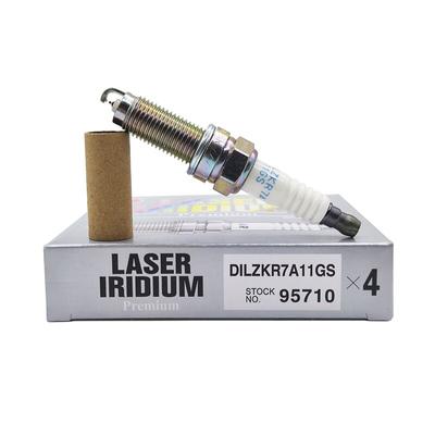 4-6 шт. DILZKR7A11GS 12290-R41-L01 двойная иридиевая свеча зажигания для Honda CR-V IV 12290-R41-L01 DILZKR7A11GS 12290R41L01
