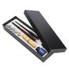 Wood Handle Students Calligraphy Pen Ink Writing Pen Nibs Calligraphy Tool Set for Beginners2#