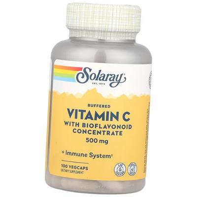 Буферизованный витамин С с биофлавоноидами, Vitamin C with Bioflavonoid Concentrate 500, 100вегкапс (36411091)