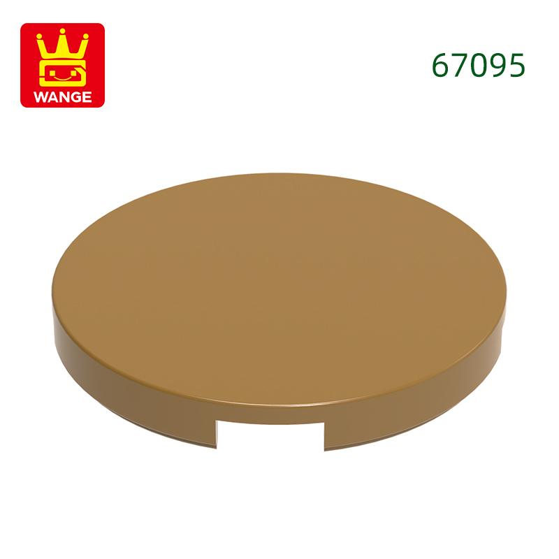 Нетоксичный 126 шт./лот 67095 Плитка Круглая 3x3 Строительные Блоки Moc Цветные Аксессуары Совместимый с Кирпичом DIY Запасные Части Игрушка Подарок
