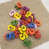 Eco-Friendly DIY Wooden Alphabet & Number Set for Kids - 26 Colorful Letters for Early Education