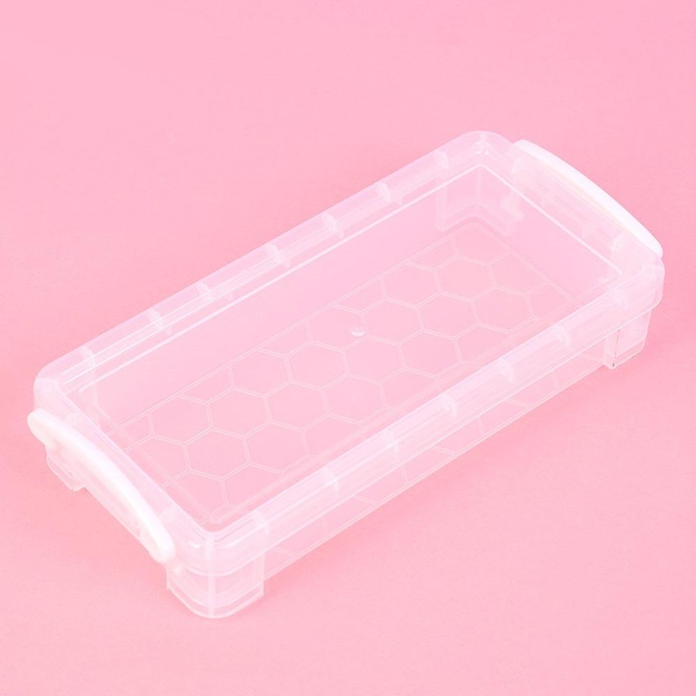 Пенал большой вместимости Пластиковый пенал Новый пенал для карандашей