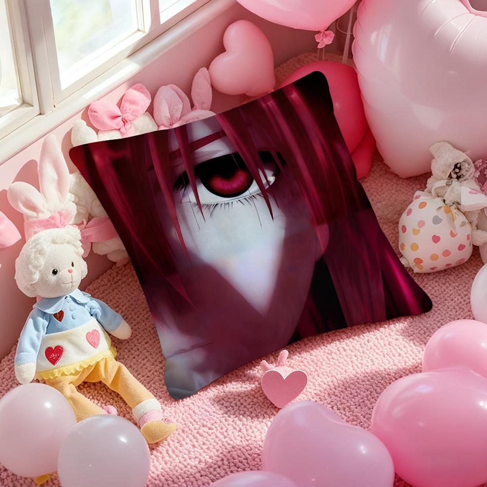 Аниме E-Elfen L-Lied Наволочка с принтом узора для дивана в гостиной и декора спальни