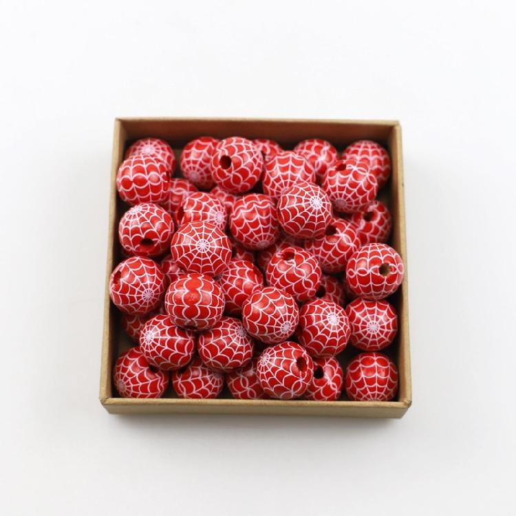 10 Pieces Wooden Bead for Crafts Handmade Round Beads for Jewelry Making