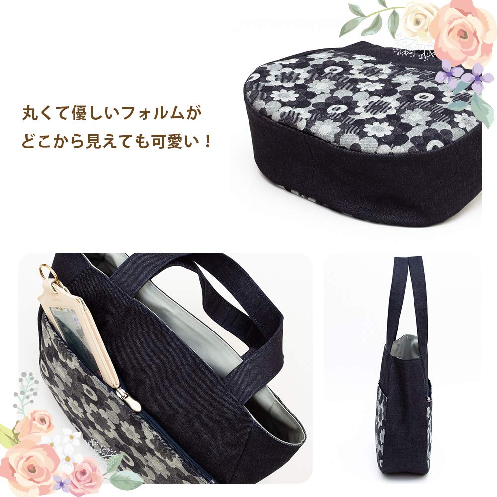 Tote Shoulder Made in Okayama One Shoulder Tote Birthday [creareki] Women's Bag, 2way, Lightweight, Bag, Japan, Denim, R&C Bag, Mother's Day, Mom,