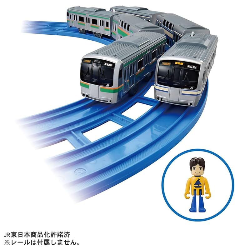 Takara Tomy Plarail Спасибо! Двойной набор серии E217 в цветах Йокосука и Сёнан, Поезд, Игрушка, Возраст 3+