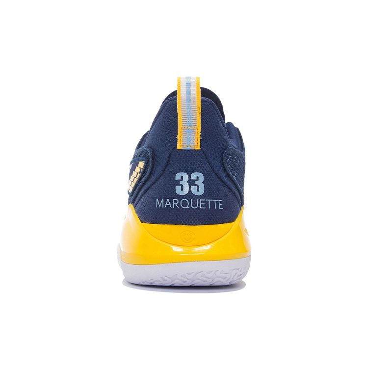 Баскетбольные кроссовки Li Ning Yu Shuai 15 V2 с амортизацией, прочные, низкие, мужские, темно-синие, ABAS007-5