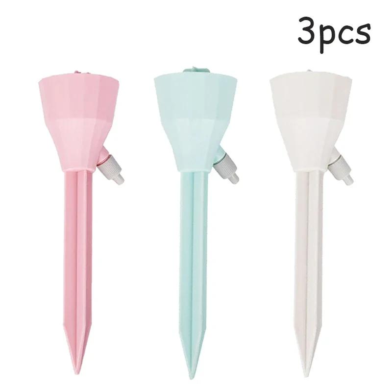 3шт креативное устройство для капельного орошения с автополивом, регулируемая автоматическая подача воды для растений, гаджеты для внутреннего и наружного сада