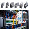 One In Multiple Out Din Rail Terminal Block ABS/Copper Wiring Terminal  for Circuit Breaker