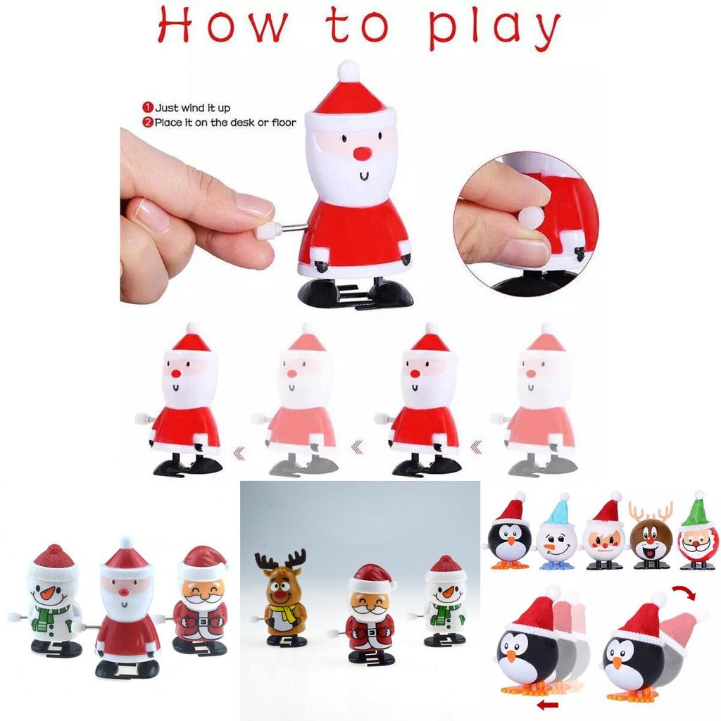 Очаровательный заводной рождественский Санта и ходячий снеговик - Игрушка для детей и семейного веселья