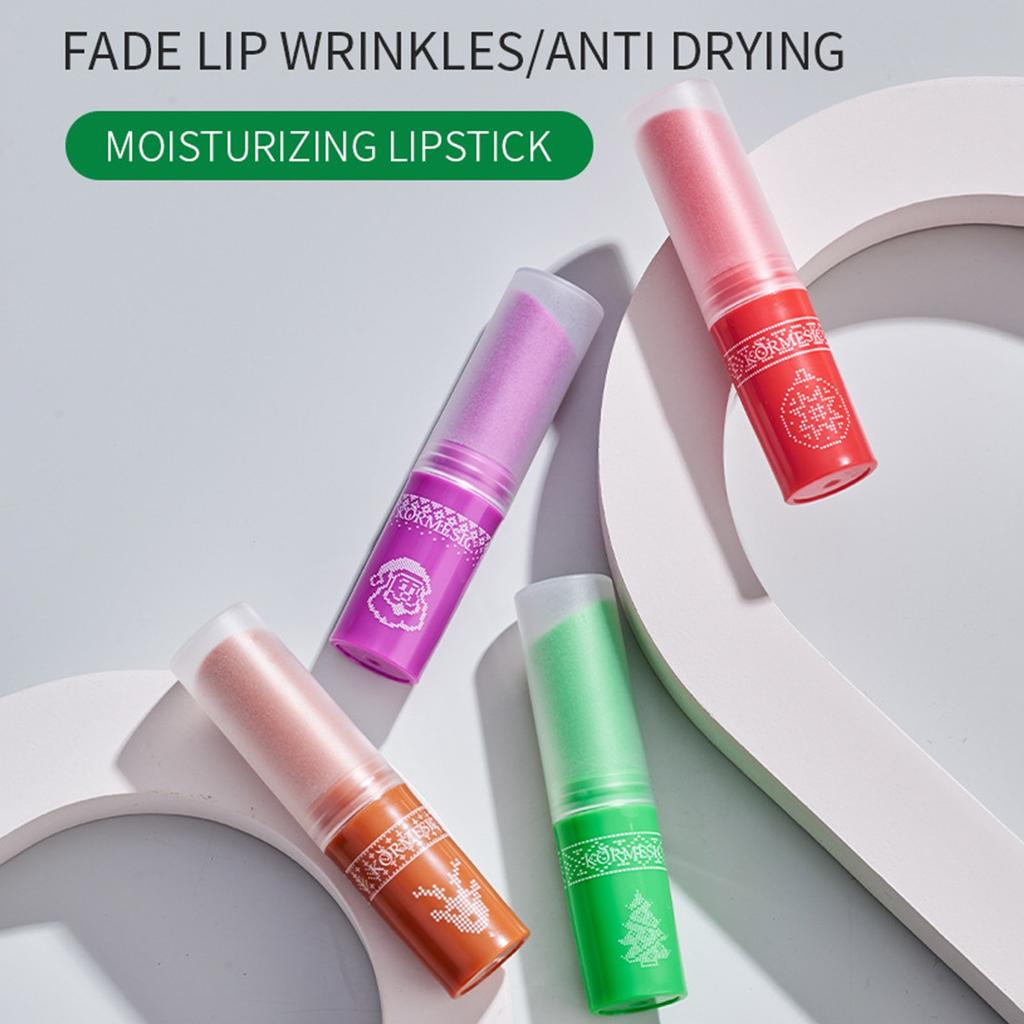 Christmas Lipstick Set Box Lip Moisturizing Skin Care Lip Moisturizing Lipstick Set Box Lip Moisturizing Care Lip