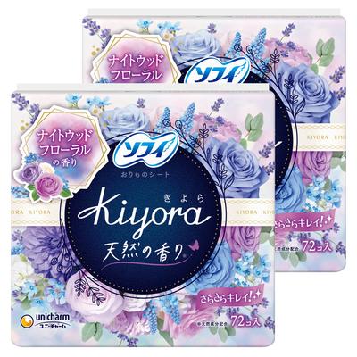 Sofy Kiyora Floral Relax 72 шт. x 2 упаковки [Оптовая закупка] (унишарм Софи)